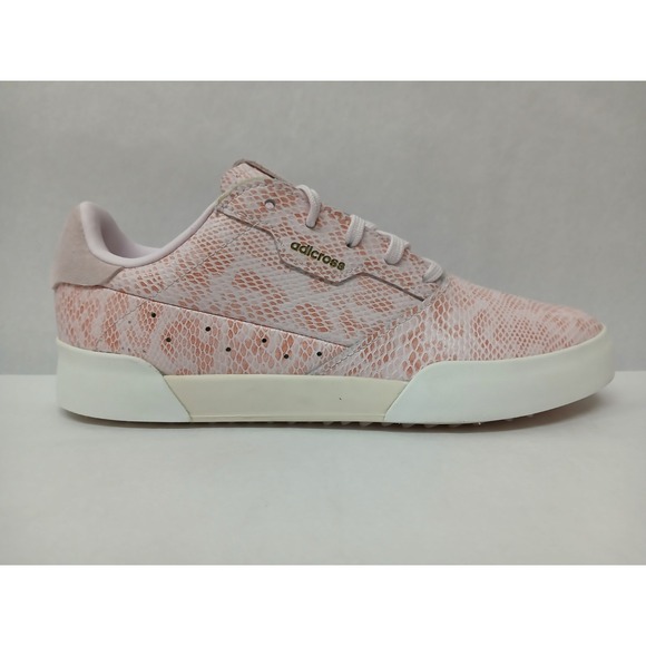 Adidas Women's  Adicross Retro Spikeless Golf Shoes GV8323 Pink Snake Skin Sz 6. - Picture 3 of 10
